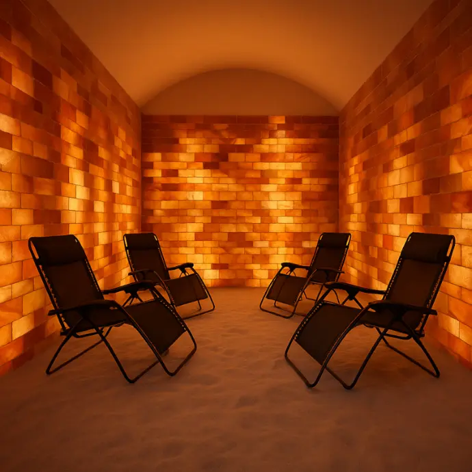 Halotherapy facility in Center for Infinite Transformation San Antonio
